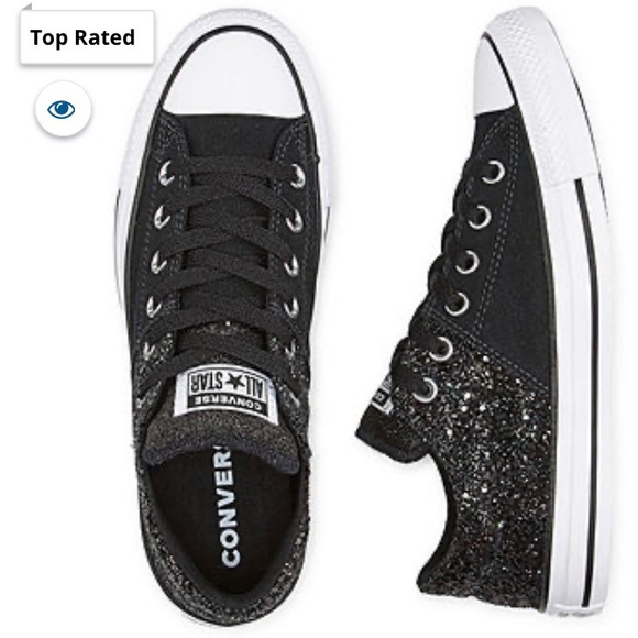 converse madison glitter sneakers